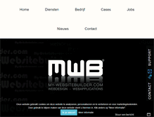 Tablet Screenshot of my-websitebuilder.com